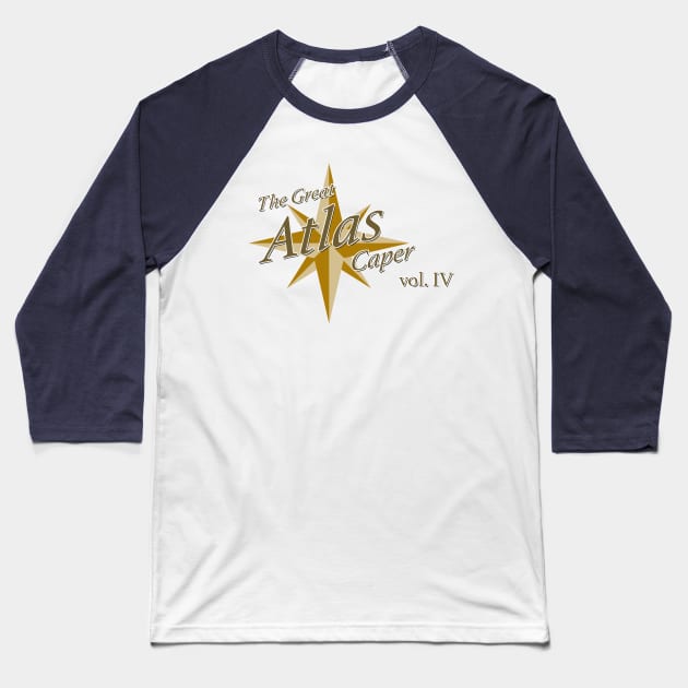 Atlas Caper Baseball T-Shirt by Fortified_Amazement